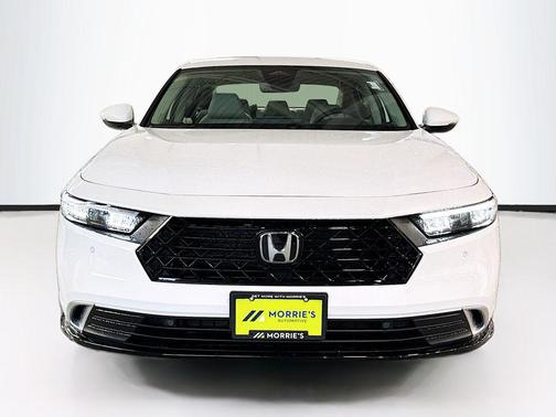 Platinum White Pearl 2026 Honda Accord Hybrid Touring