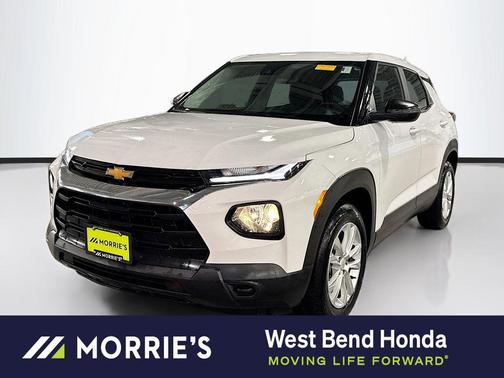 Summit White 2023 Chevrolet Trailblazer LS