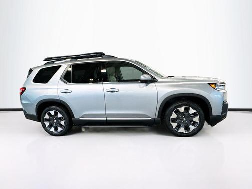 Solar Silver Metallic 2026 Honda Pilot Elite