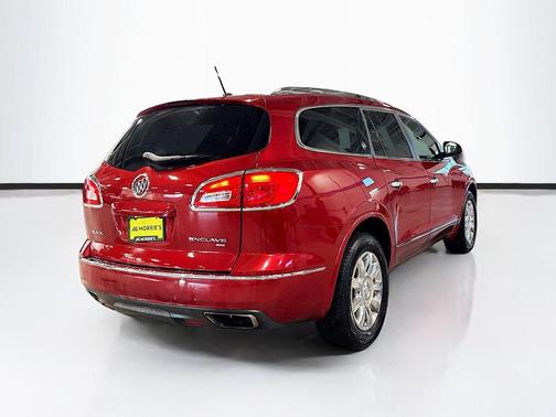 Crystal Red Tintcoat 2013 Buick Enclave Leather