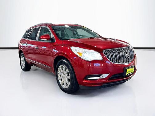 Crystal Red Tintcoat 2013 Buick Enclave Leather
