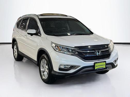 White Diamond Pearl 2015 Honda CR-V EX-L