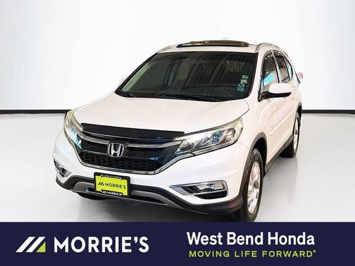 White Diamond Pearl 2015 Honda CR-V EX-L