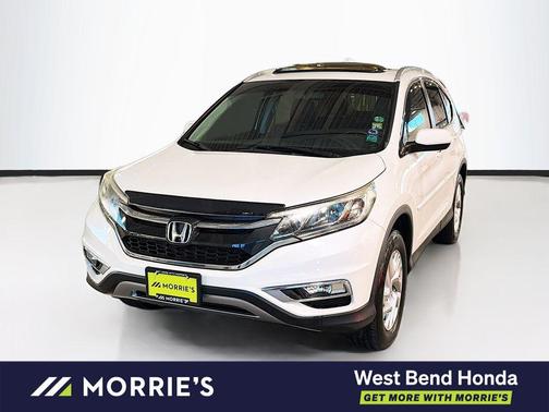 White Diamond Pearl 2015 Honda CR-V EX-L