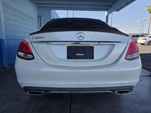 White 2015 Mercedes-Benz C-Class 4dr Sdn C 300 RWD