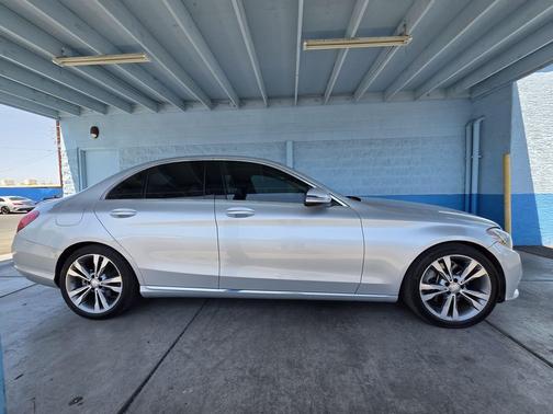 Silver 2017 Mercedes-Benz C-Class C 300 Sedan