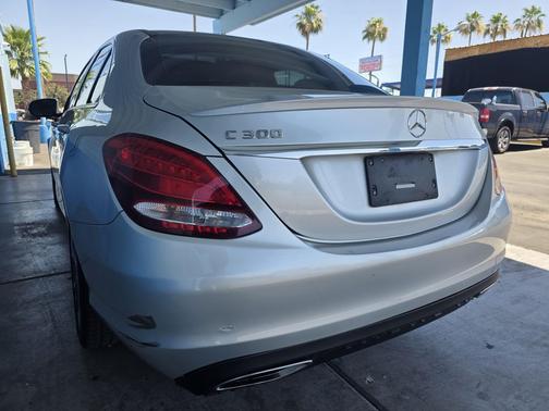 Silver 2017 Mercedes-Benz C-Class C 300 Sedan