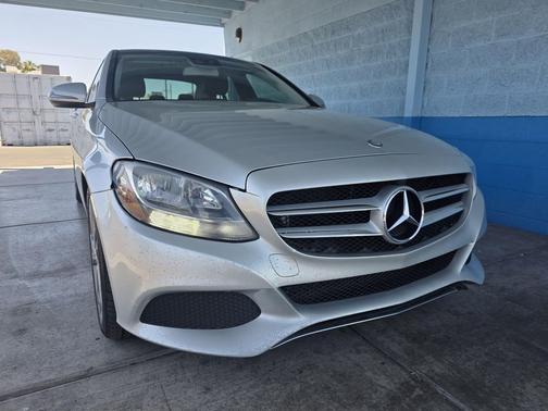 Silver 2017 Mercedes-Benz C-Class C 300 Sedan