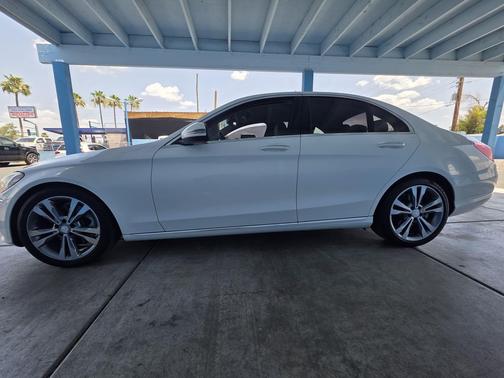 White 2016 Mercedes-Benz C-Class 4dr Sdn C 300 RWD