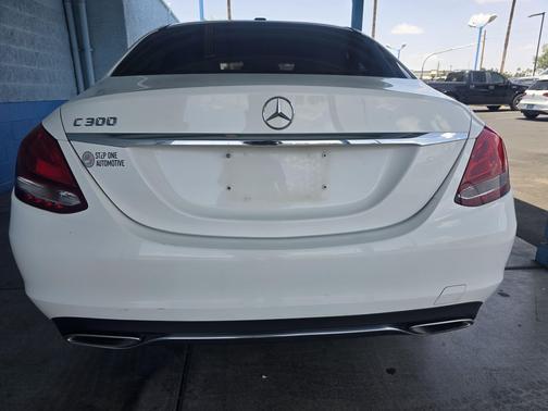White 2016 Mercedes-Benz C-Class 4dr Sdn C 300 RWD