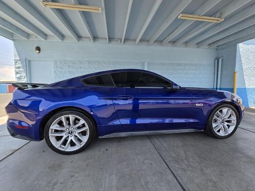 Deep Impact Blue Metallic 2016 Ford Mustang GT Premium