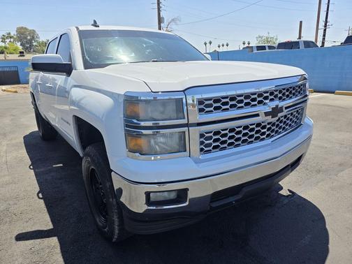 White 2015 Chevrolet Silverado 1500 1LT