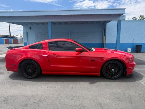Red 2013 Ford Mustang GT Premium