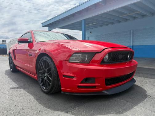 Red 2013 Ford Mustang GT Premium
