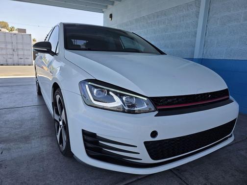 Pure White 2016 Volkswagen Golf GTI 2.0T S 4-Door