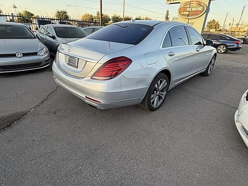 Silver 2015 Mercedes-Benz S-Class 4dr Sdn S 550 RWD