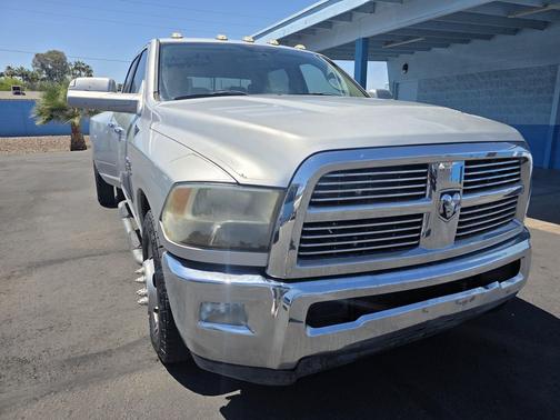 Bright Silver Metallic Clearcoat 2010 Dodge Ram 3500 SLT