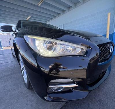 Black Obsidian 2015 INFINITI Q50 Premium