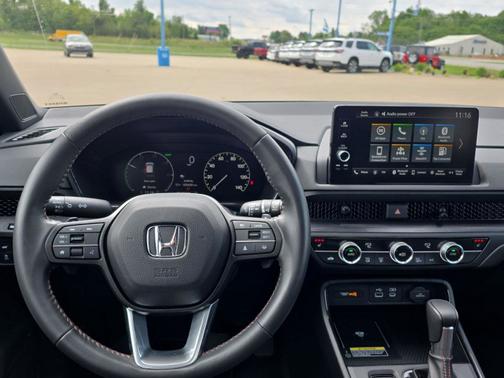 Platinum White Pearl 2025 Honda CR-V Hybrid
