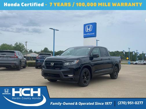 Crystal Black Pearl 2024 Honda Ridgeline