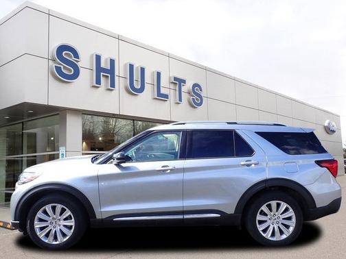 ICONIC SILVER METALLIC 2025 Ford Explorer PLATINUM