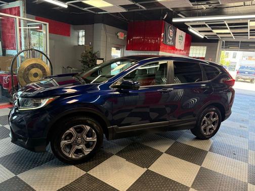 Obsidian Blue Pearl 2017 Honda CR-V EX