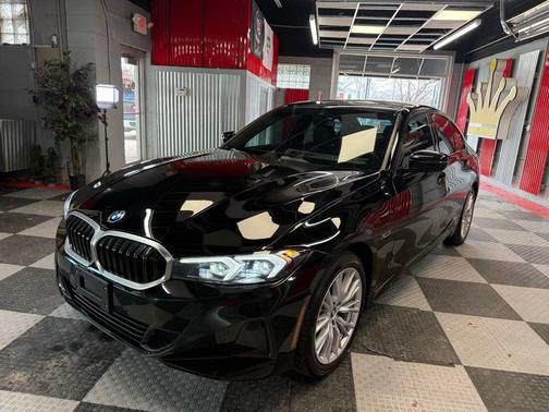 Black 2023 BMW 330e xDrive