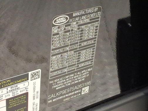 2025 Land Rover Range Rover P530 SE
