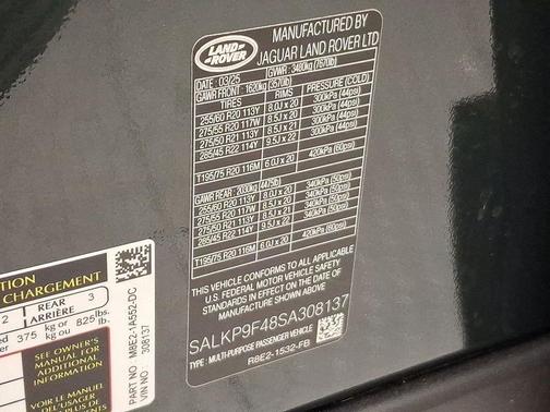 2025 Land Rover Range Rover P550e SE