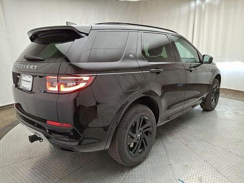 Santorini Black 2025 Land Rover Discovery Sport S