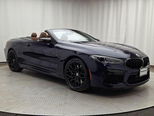Blue 2023 BMW M8 Competition