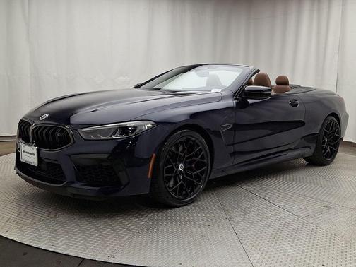 Blue 2023 BMW M8 Competition