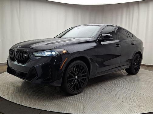 Carbon Black Metallic 2025 BMW X6 M60i
