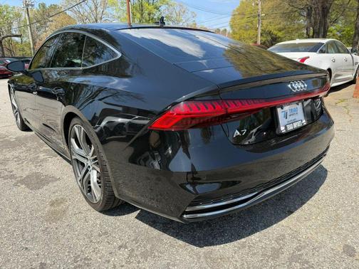 Black 2019 Audi A7 Prestige Sedan 4D