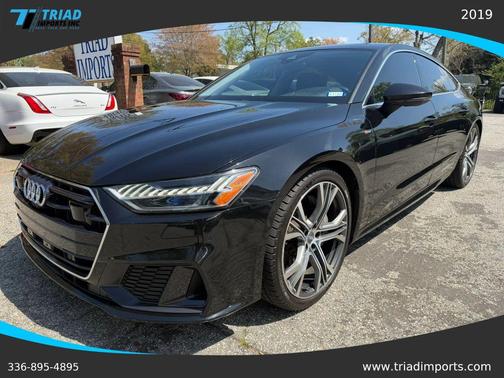Black 2019 Audi A7 Prestige Sedan 4D