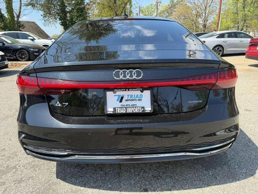 Black 2019 Audi A7 Prestige Sedan 4D
