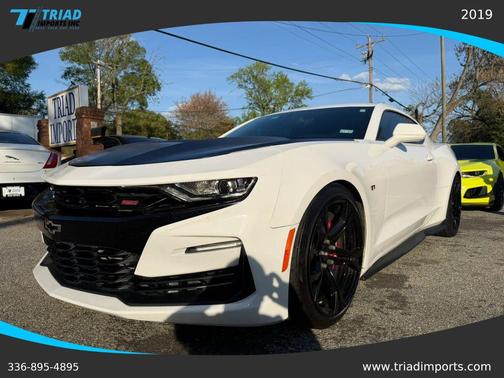 White 2019 Chevrolet Camaro SS Coupe 2D
