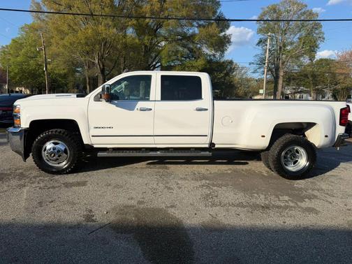 White 2019 Chevrolet Silverado 3500 LTZ