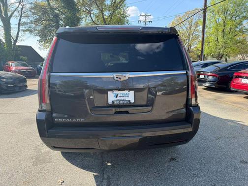 Dark Granite Metallic 2017 Cadillac Escalade Platinum