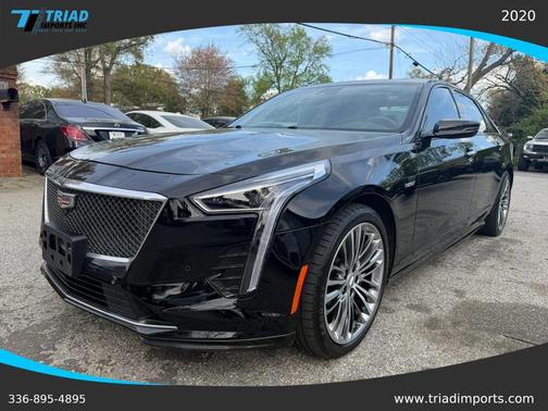 Black 2020 Cadillac CT6-V Sedan 4D