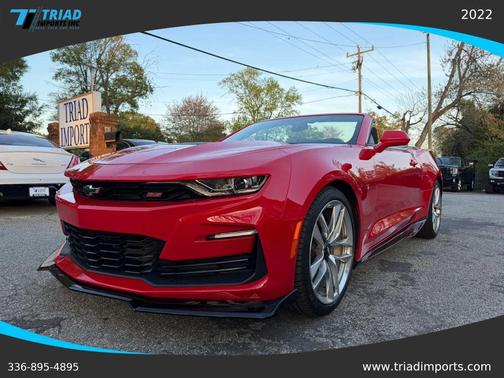 Red 2022 Chevrolet Camaro SS Convertible 2D
