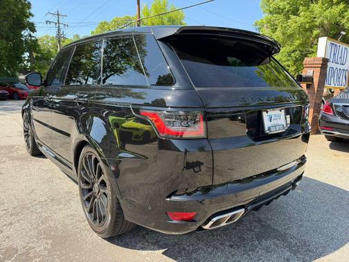 Black 2020 Land Rover Range Rover Sport SVR