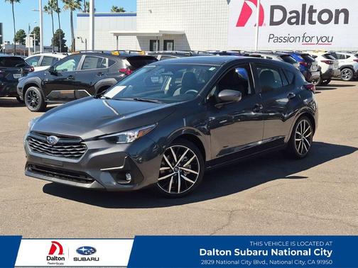 Magnetite Gray Metallic 2024 Subaru Impreza Sport