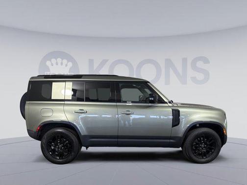 Pangea Green Metallic 2025 Land Rover Defender 110 P300