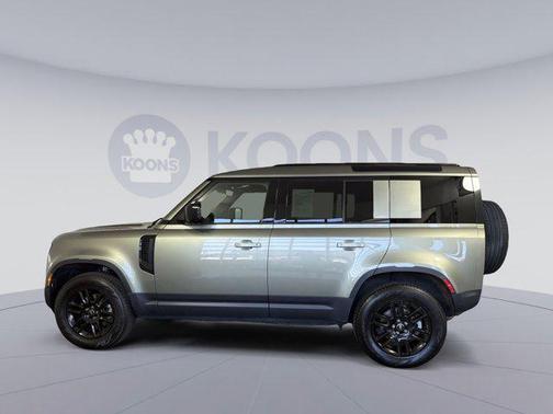 Pangea Green Metallic 2025 Land Rover Defender 110 P300