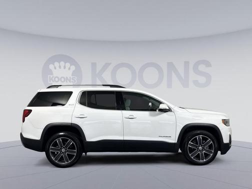 Summit White 2020 GMC Acadia SLT