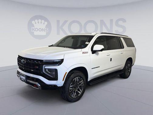 Summit White 2026 Chevrolet Suburban Z71, 4WD