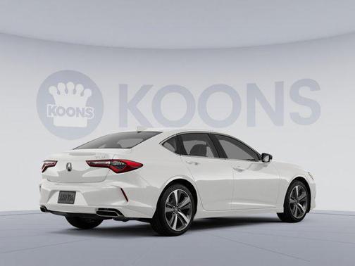 Platinum White Pearl 2024 Acura TLX Technology