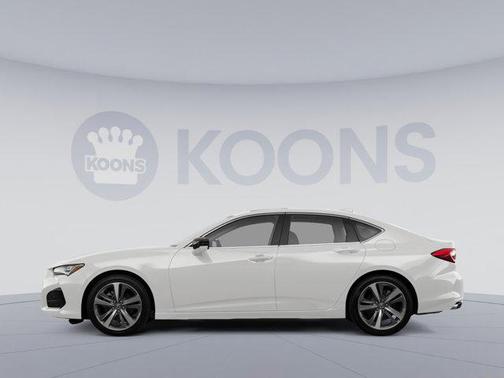 Platinum White Pearl 2024 Acura TLX Technology
