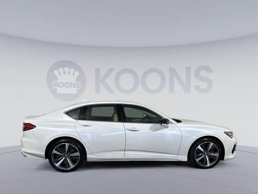 Platinum White Pearl 2024 Acura TLX Technology